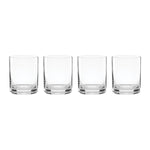 5 O'Clock Double Old-Fashioned Glasses, Set of 4