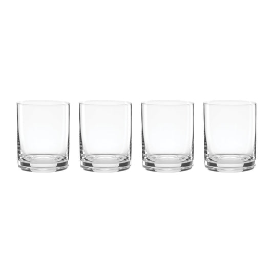 5 O'Clock Double Old-Fashioned Glasses, Set of 4