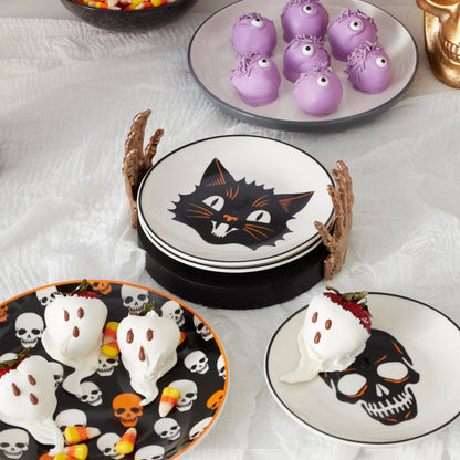 Vintro Halloween Accent Plates, Set of 4