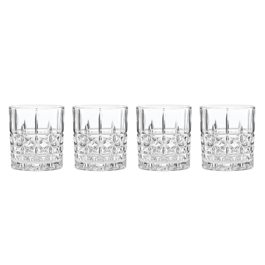 Apollo Double Old-Fashioned Glasses, Set of 4