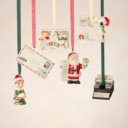 Personalized Snoopy's Letter to Santa Ornament