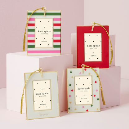 Be Jolly Red Mini Frame Ornament