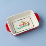Merry Grinchmas Mini Rectangular Baker