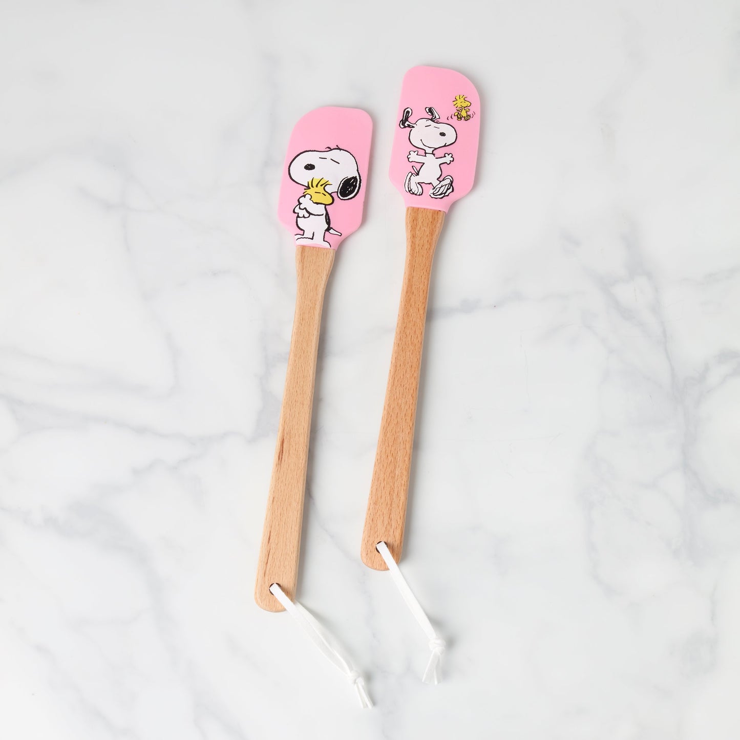 Chef Snoopy Pink Spatulas, Set of 2