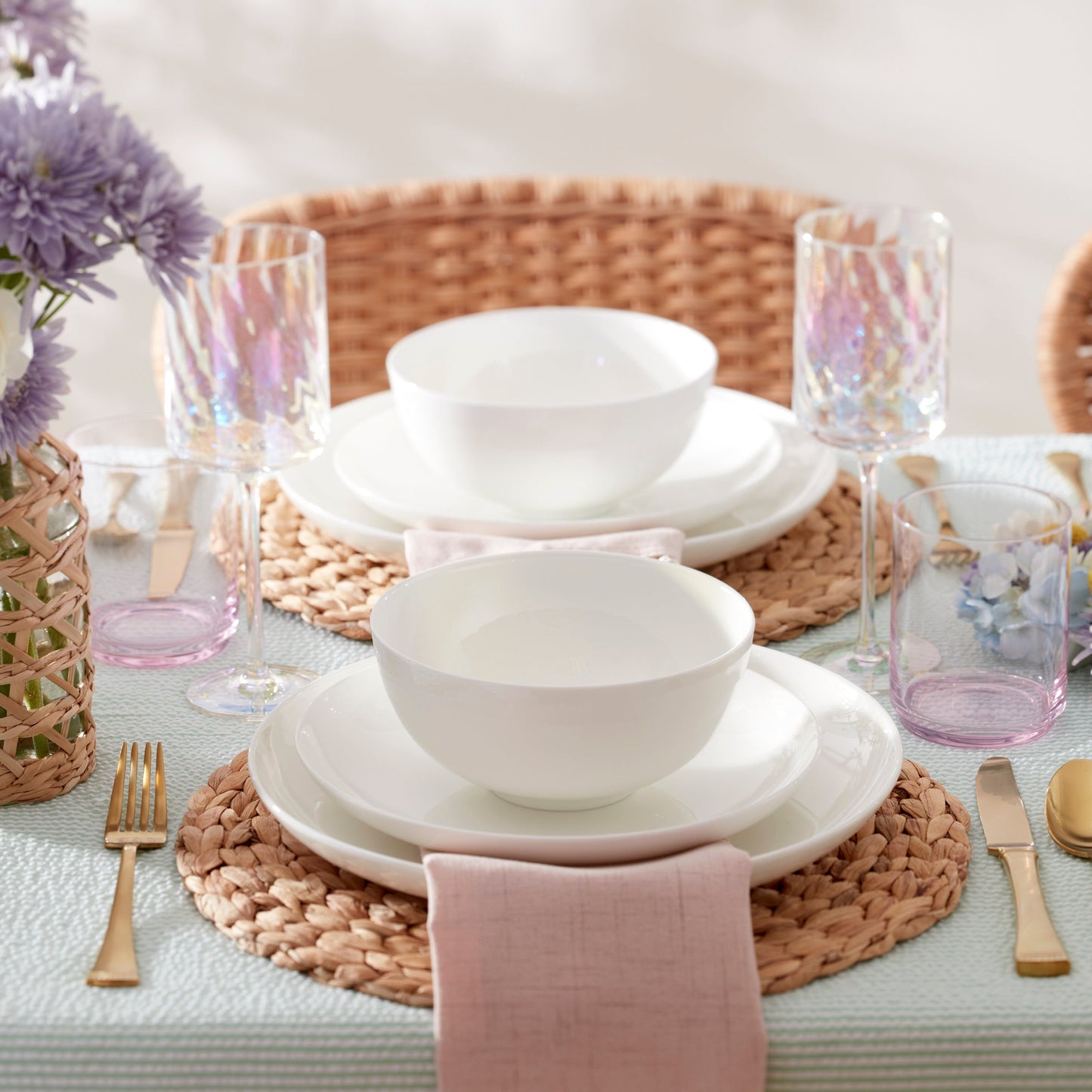 Studio 1414 Coupe 12-Piece Dinnerware Set