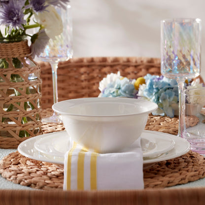 Studio 1414 Rimmed 16-Piece Dinnerware Set