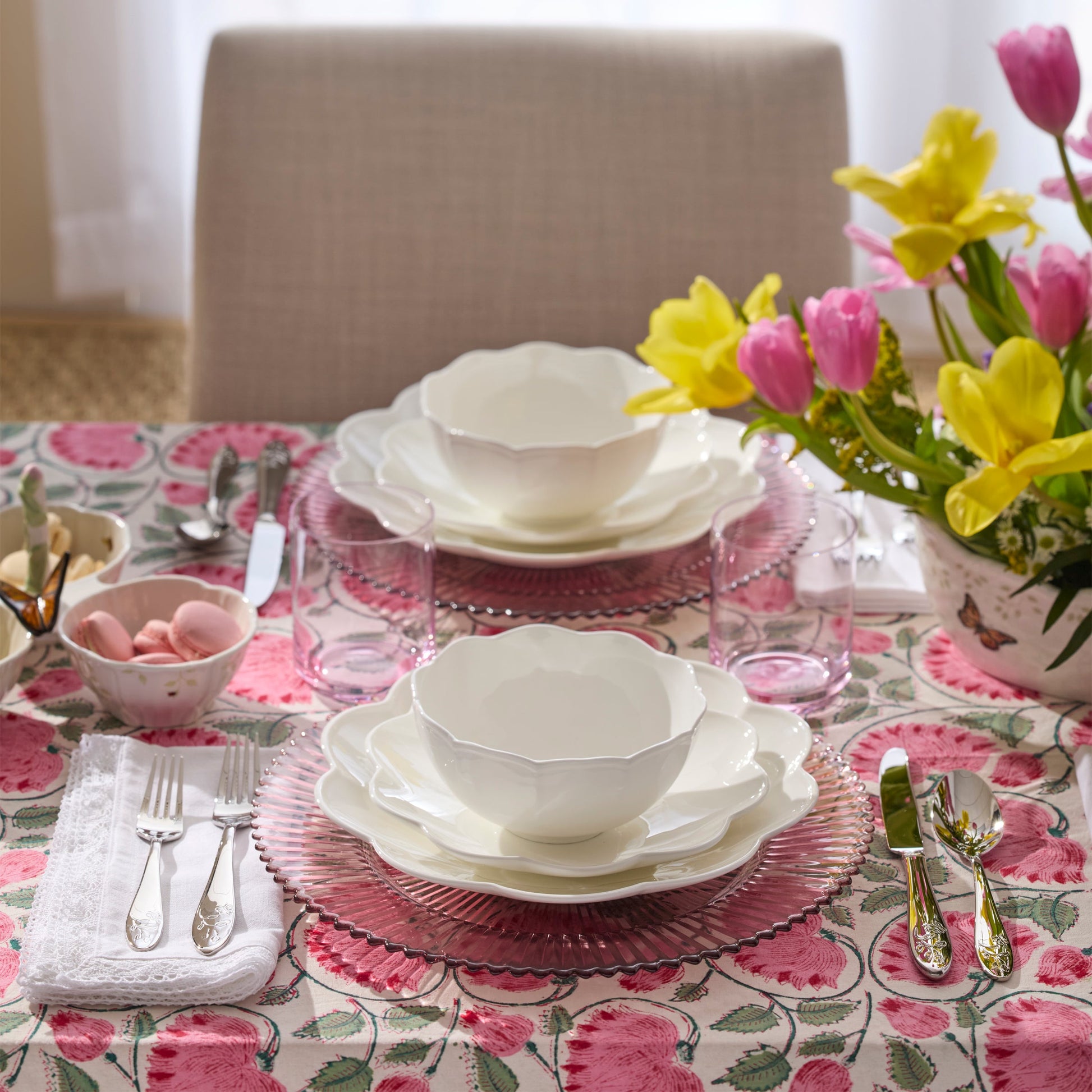 Butterfly Meadow 65-Piece Flatware Set