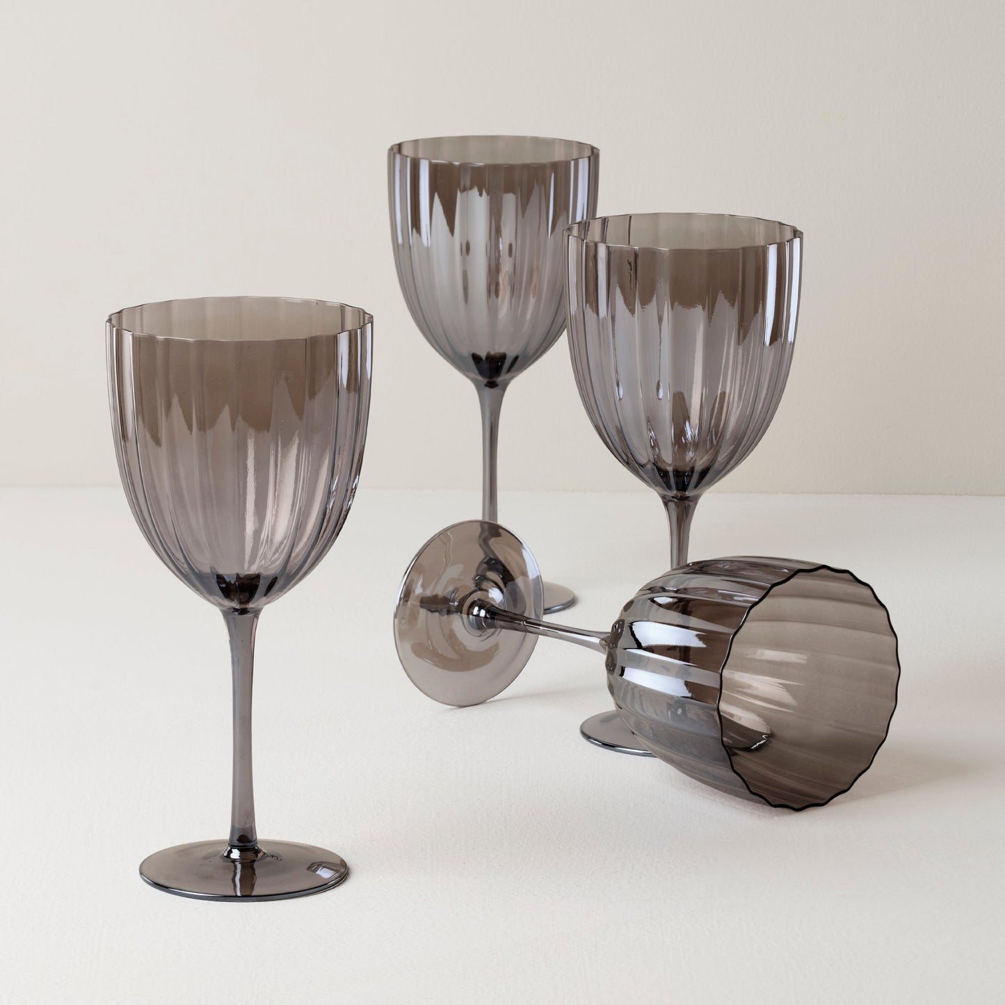 Curva Luxe All-Purpose Wine Glasses, Set of 4