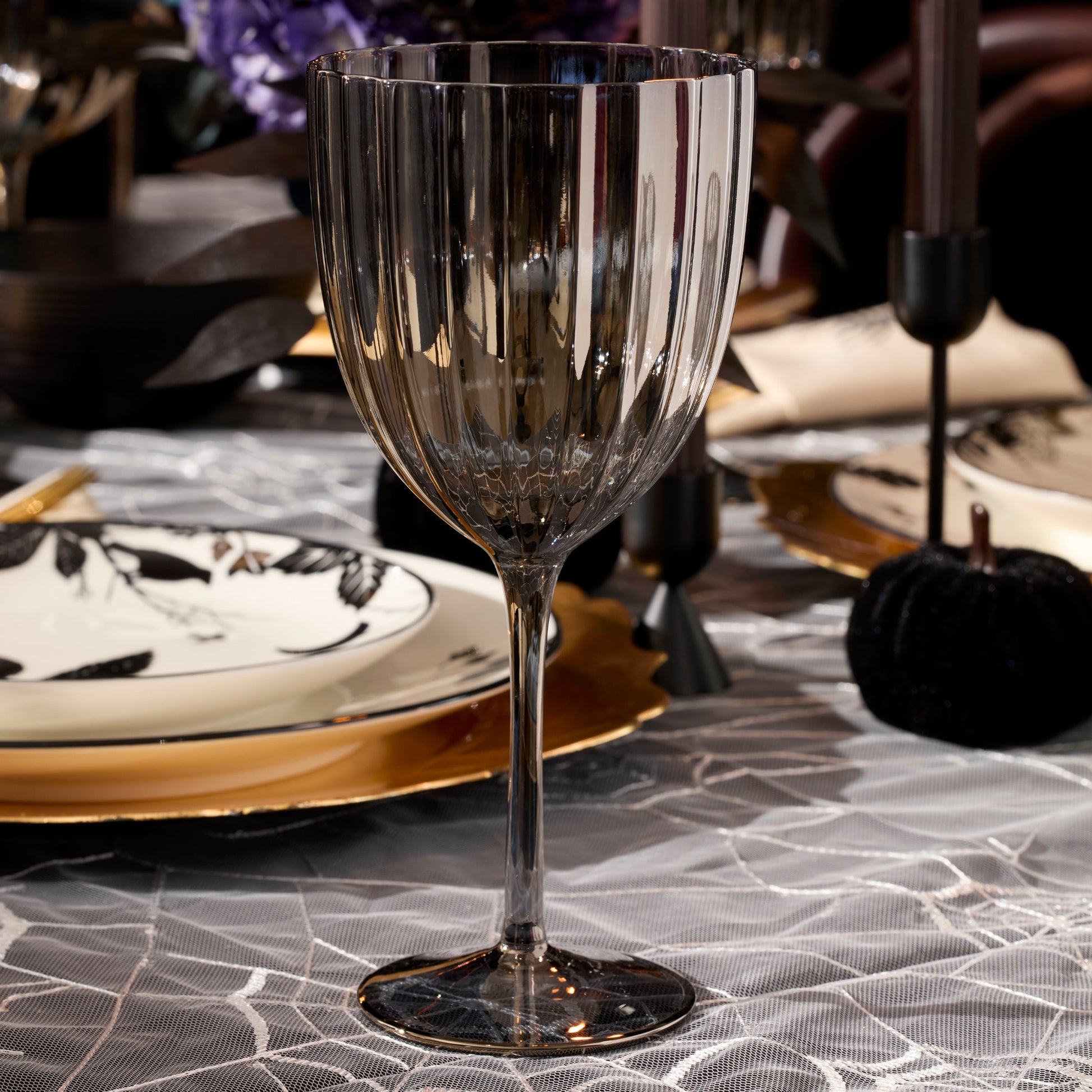 Curva Luxe All-Purpose Wine Glasses, Set of 4