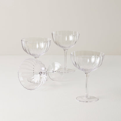 Curva Coupe Glasses, Set of 4