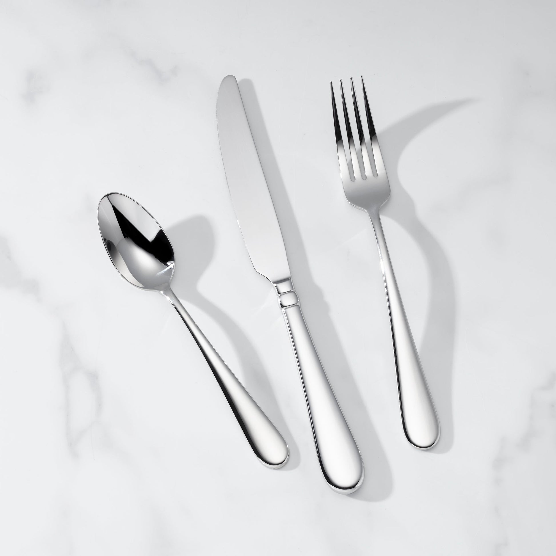 Studio 1414 Mirror 24 Piece Flatware Set with Caddy