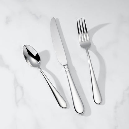Studio 1414 Mirror 24 Piece Flatware Set with Caddy