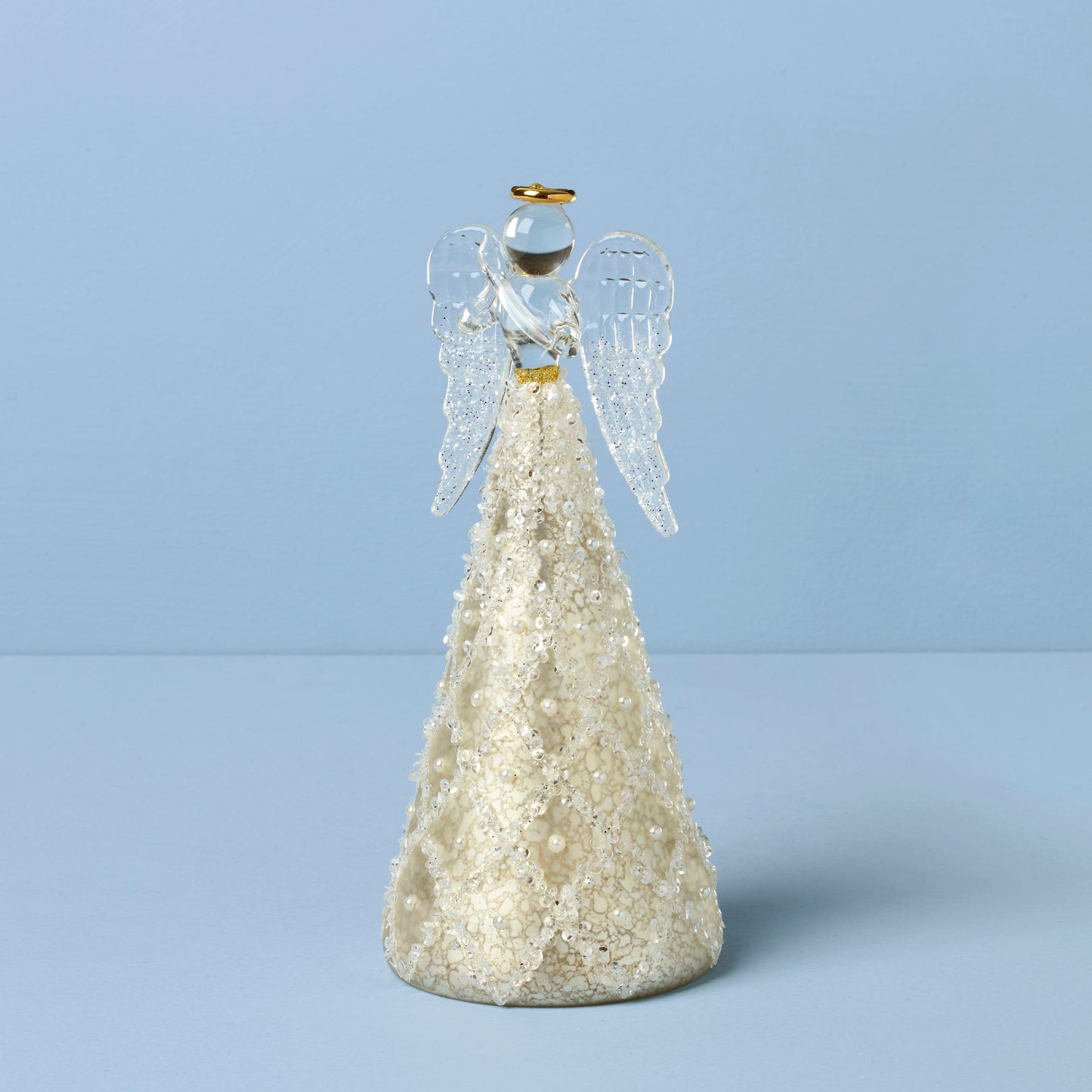 Radiant Light Lit Angel Figurine