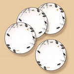 Haunted Halloween Dinner Plates, Set of 4