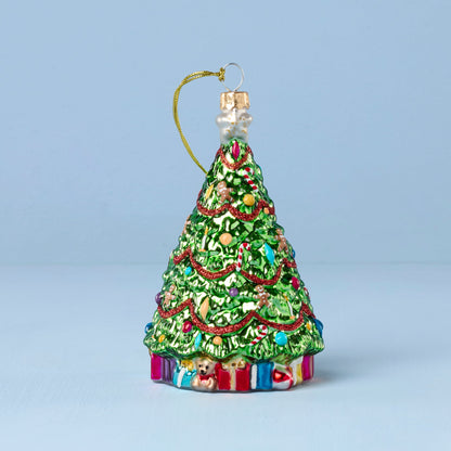 Blown Glass Tree Ornament