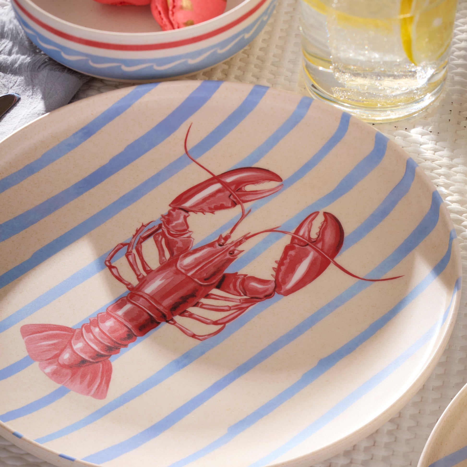 24 Seven Melamine, Wharfside 12-Piece Dinnerware Set