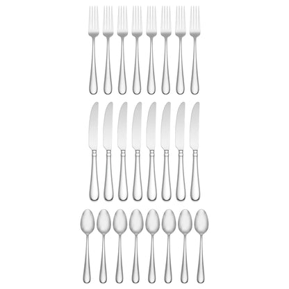 Studio 1414 24-Piece Flatware Set