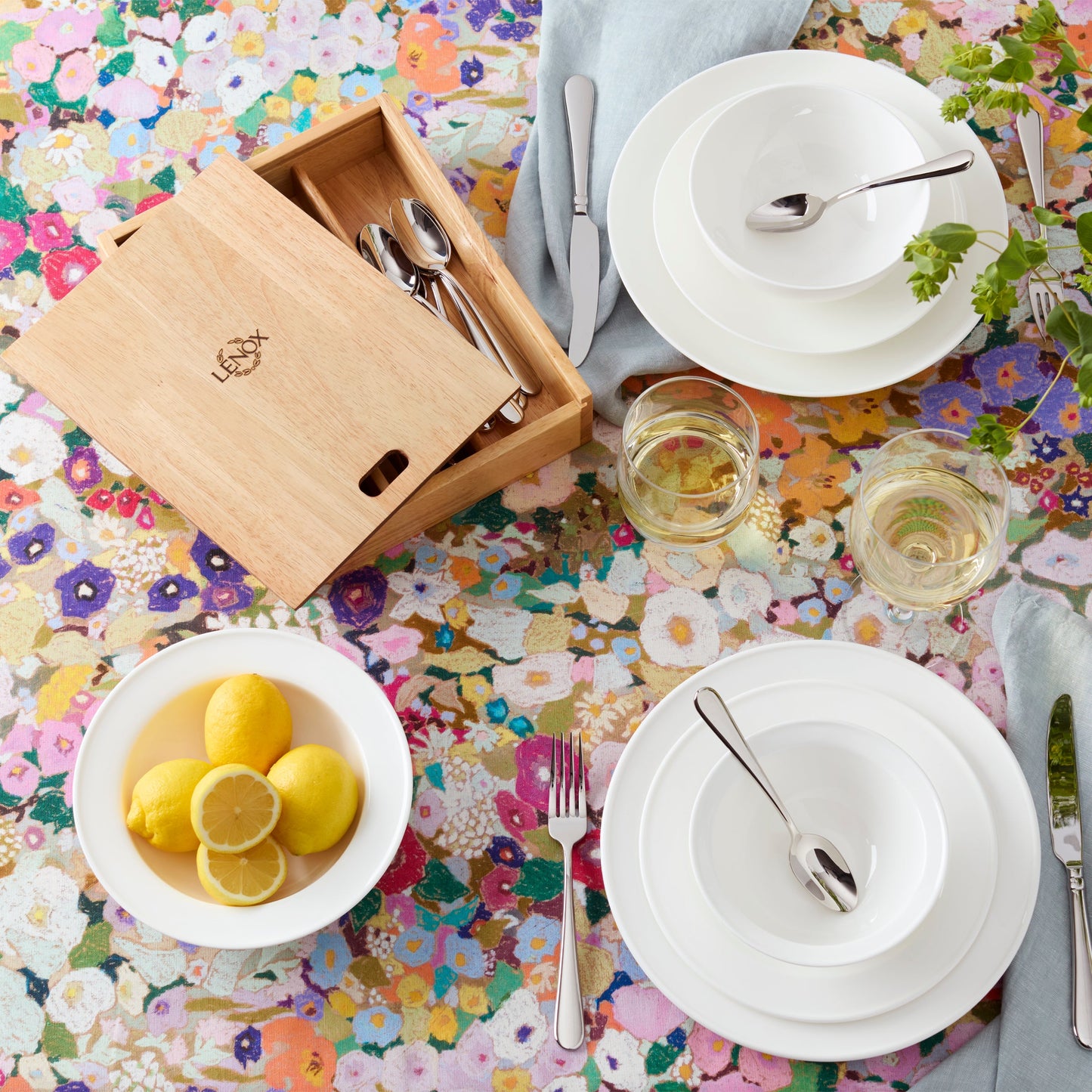Studio 1414 36-Piece Flatware Set