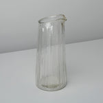 Ruffle Glass Lines Carafe