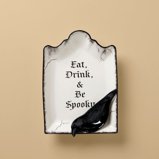 Vintage Halloween Chip & Dip 2 Piece Set