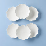 Studio 1414 Scallop Accent Plates, Set of 6