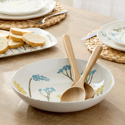 Wildflowers Salad Bowl with Servers