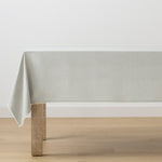 French Perle Solid Dove Grey 60x102 Tablecloth