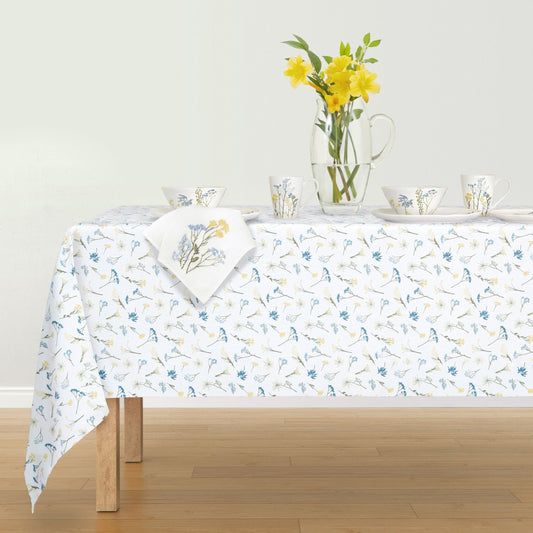 Wildflowers Allover 60x120 Tablecloth