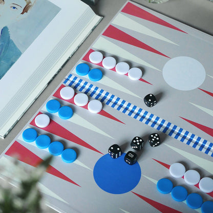 The Art of Backgammon Board Game