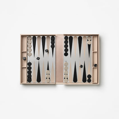The Art Of Backgammon Mirror Board Game