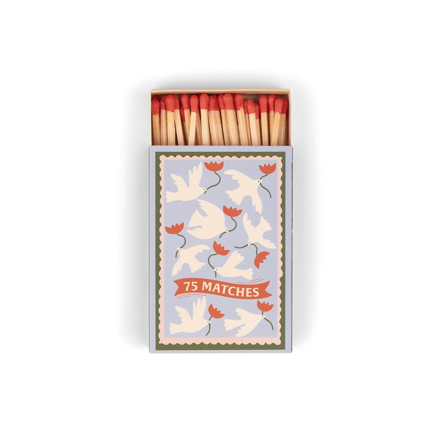 A Dopo Doves 75-Count Boxed Matches