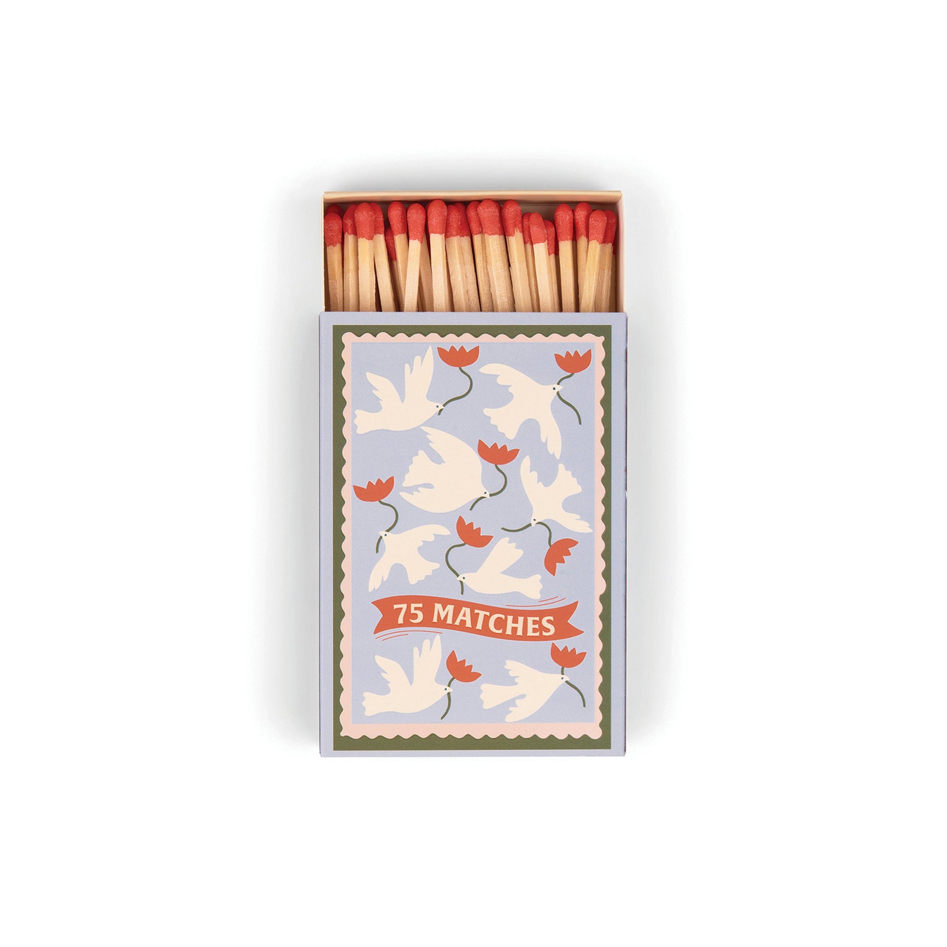 A Dopo Doves 75-Count Boxed Matches
