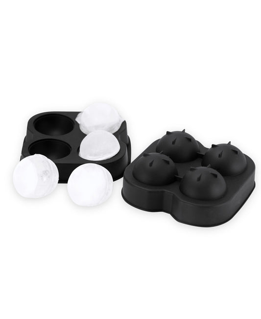 Black Round Silicone XL Ice Mold
