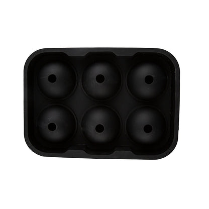 Black Round Silicone Ice Mold