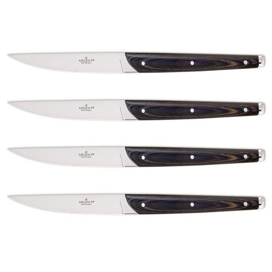 Pakkawood Steak Knives, Set of 4