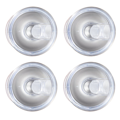 Insulated Woodgrain Wine Tumblers, Set of 4