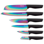 Rainbow Black 12-Piece Cutlery Set