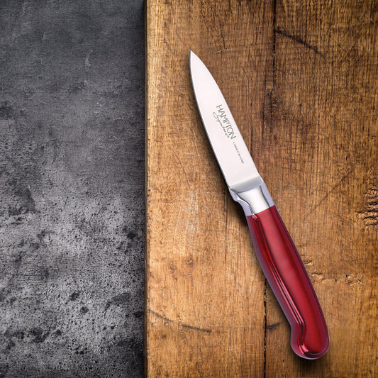 Rorik Red 3.5" Paring Knife with Blade Guard