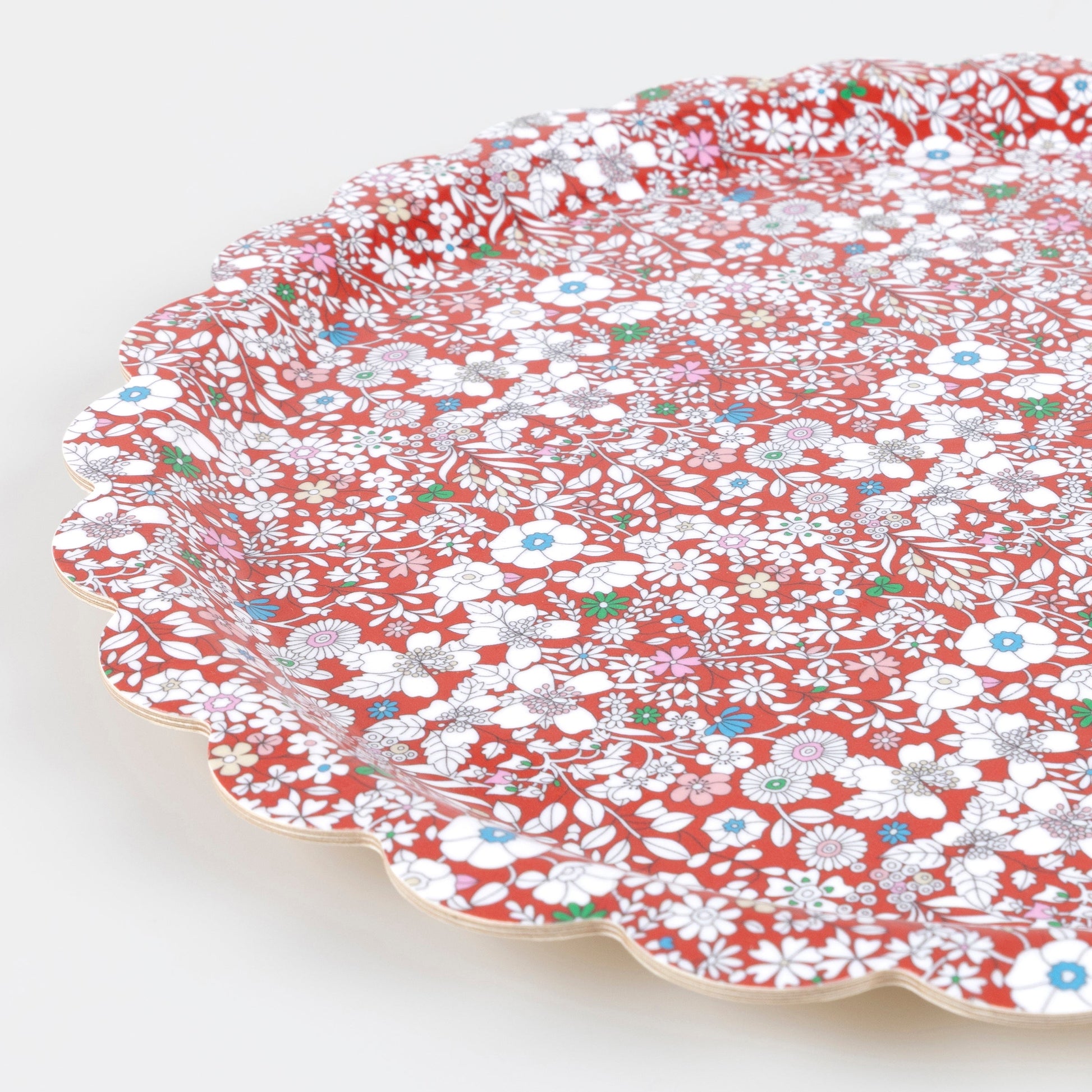 Meri Meri x Liberty Red June's Meadow Small Tray